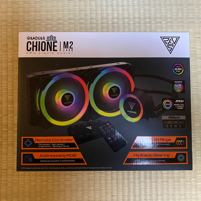 簡易水冷CPUクーラー   GAMDIAS CHIONE M2-240RPCパーツ