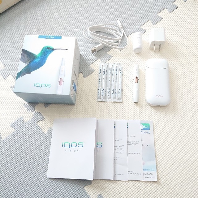 IQOS(アイコス)のiQOS 2.4 plus ホワイト メンズのファッション小物(タバコグッズ)の商品写真