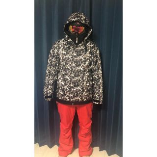 バートン(BURTON)のスノボ　スキー　上下　セット メンズ(ウエア)