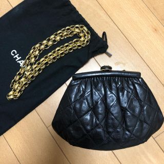 シャネル(CHANEL)のシャネル　ウエストポーチ　がま口(ボディバッグ/ウエストポーチ)