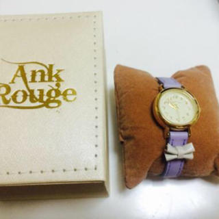 アンクルージュ(Ank Rouge)のアンク パステルパープル時計(腕時計)