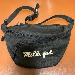 ミルクフェド(MILKFED.)のMILKFED. ボディバッグ 刺繍ロゴ(ボディバッグ/ウエストポーチ)