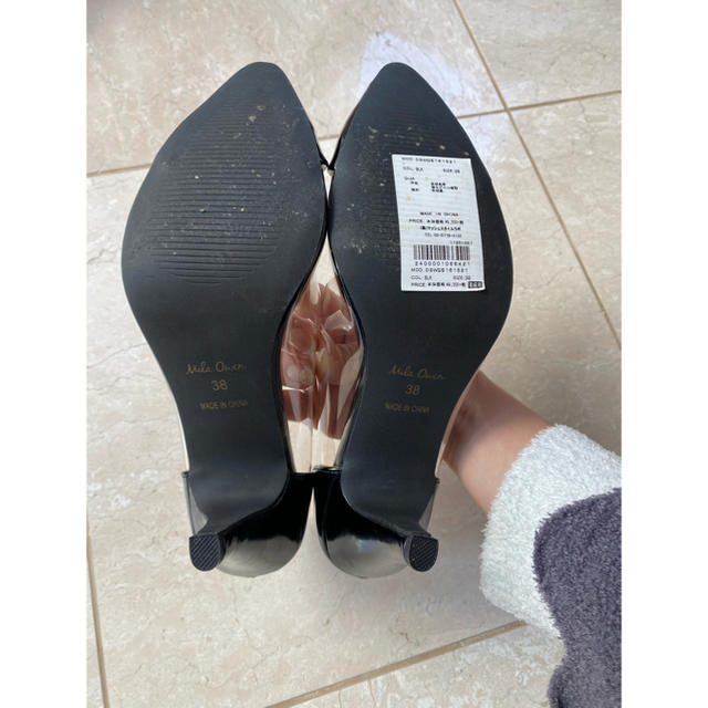 Mila Owen(ミラオーウェン)のミラオーウェン  ビニールパンプス 24cm レディースの靴/シューズ(ハイヒール/パンプス)の商品写真