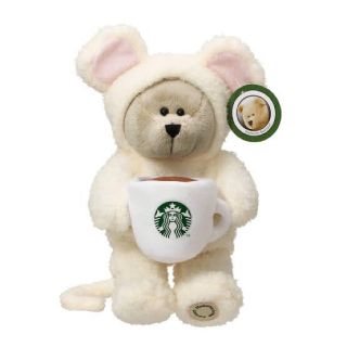 スターバックスコーヒー(Starbucks Coffee)のStarbucks ベアリスタ ハッピーネズミ(ぬいぐるみ)