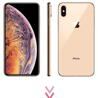 アップル(Apple)のiPhonexs ゴールドピンク　本体のみ(スマートフォン本体)