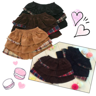キムラタン(キムラタン)の♡新品美品♡キュロットスカートセット♡(スカート)