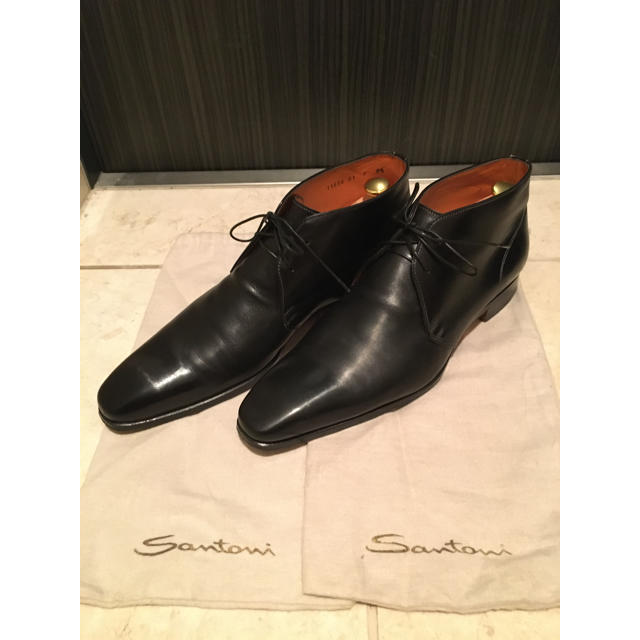 サントーニ Santoni チャッカブーツ サイズUK8.5 1