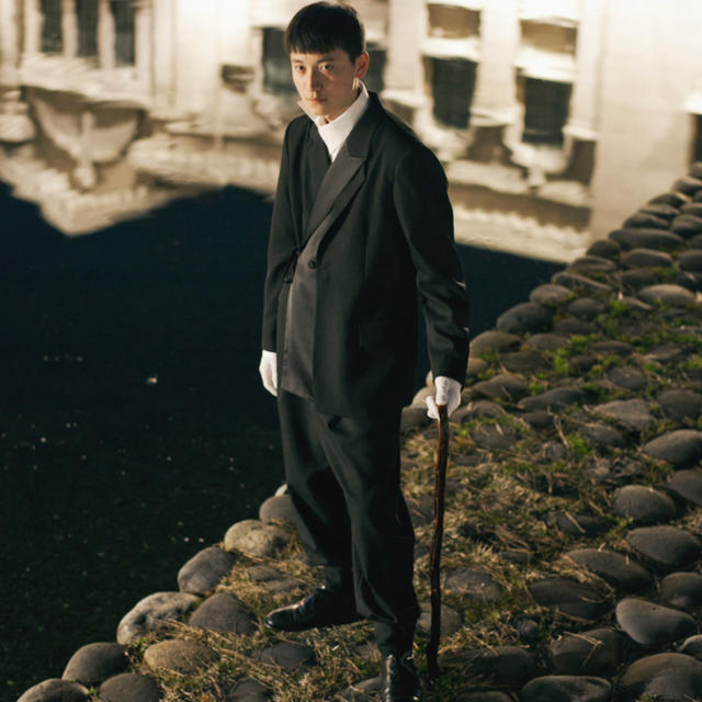 Yohji Yamamoto - soshi otsuki Double Smoking Jacket 44 の Yohji Yamamoto - soshi otsuki Double Smoking Jacket 44 の