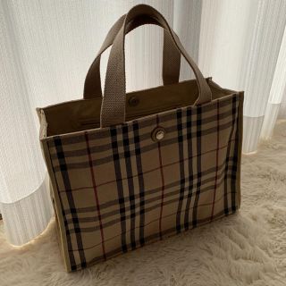 BURBERRY - 美品 未使用 バーバリーロンドン トートバッグ ノバ