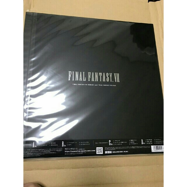 SQUARE ENIX(スクウェアエニックス)のレコード版　FINAL FANTASY VIIリメイク and サウンドトラック エンタメ/ホビーのDVD/ブルーレイ(アニメ)の商品写真