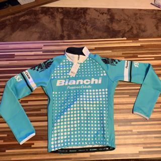 ビアンキ(Bianchi)のbianchi ビアンキ　サイクルジャージ　チェレステ　未使用新品(ウエア)