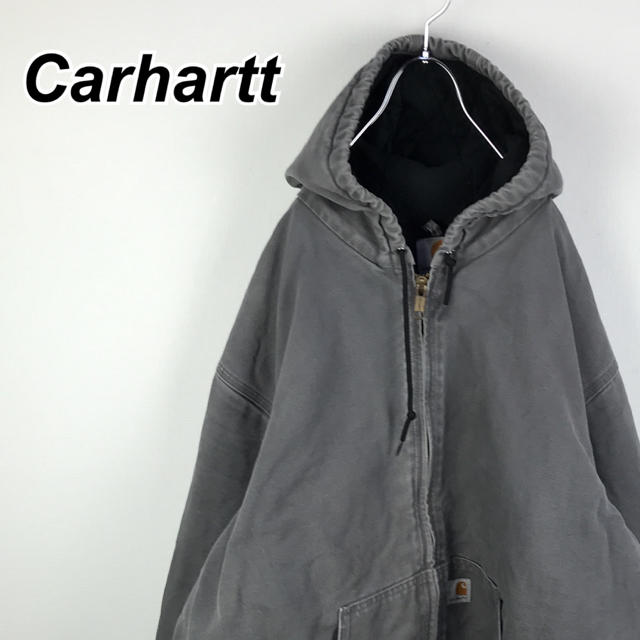 carhartt(カーハート)のカーハート アクティブジャケット パーカー カバーオール ダック生地 90s メンズのジャケット/アウター(カバーオール)の商品写真