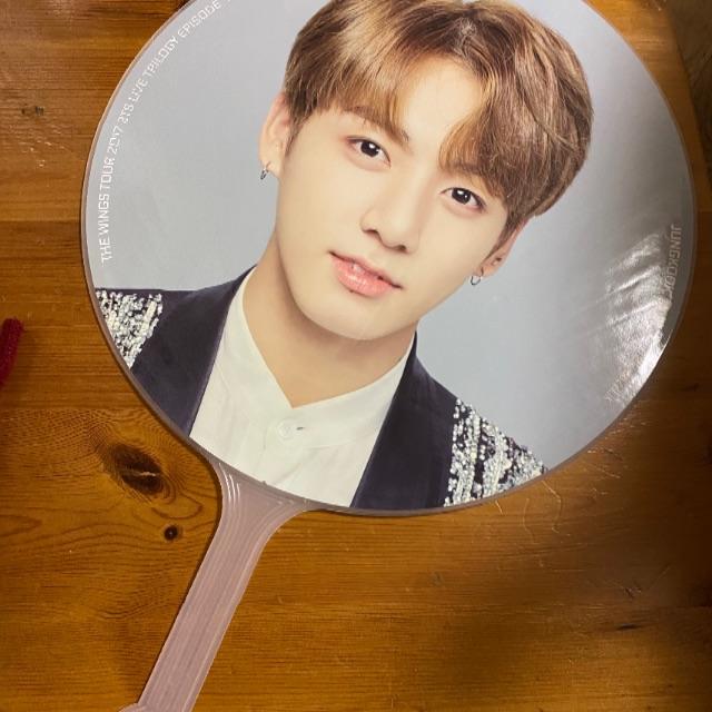 メーカー直売 - 人気ランキング ジョングク JUNGKOOK BTS ソウルコン うちわ 団扇 公式 アイドルグッズ
