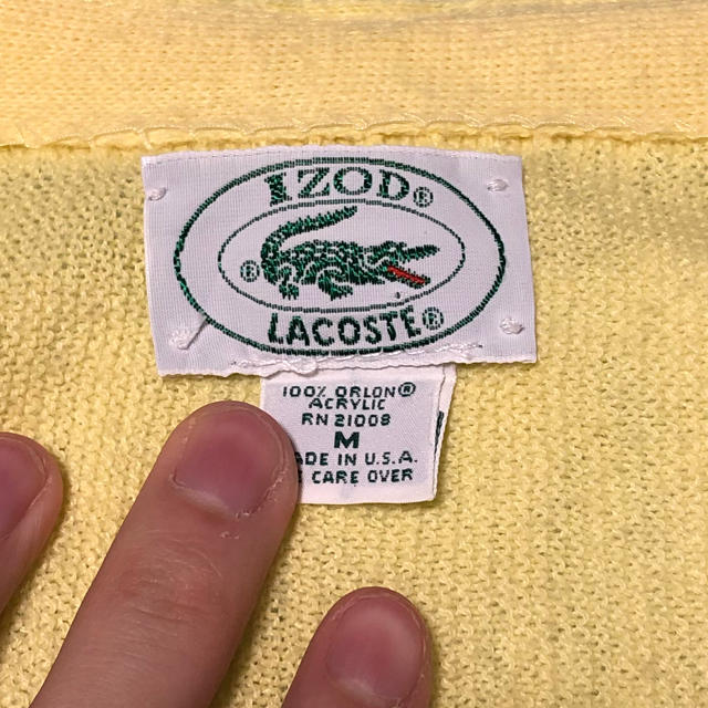 LACOSTE カーディガン 2