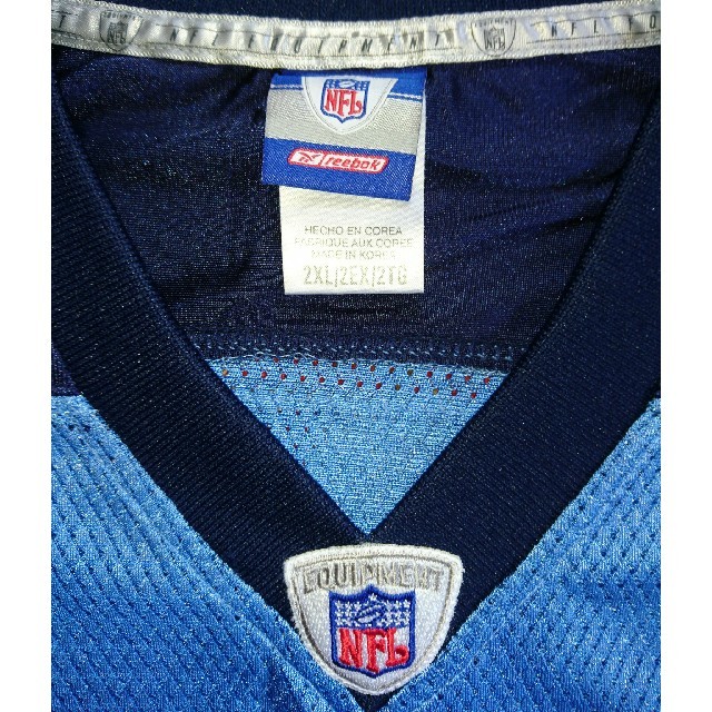 Reebok(リーボック)のNFLテネシータイタンズTITANSフットボールジャージXXLチカーノウエッサイ メンズのトップス(Tシャツ/カットソー(半袖/袖なし))の商品写真