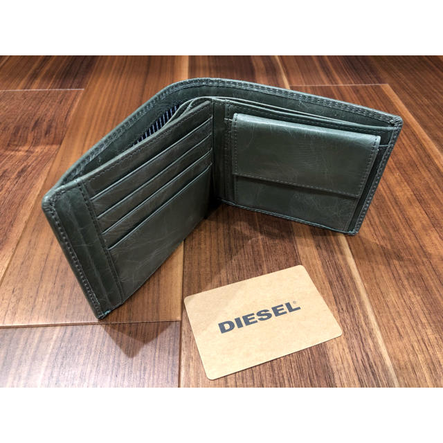 DIESEL(ディーゼル)の３日間限定出品【訳あり特価、新品、未使用】ディーゼル 財布 ウォレット メンズのファッション小物(折り財布)の商品写真