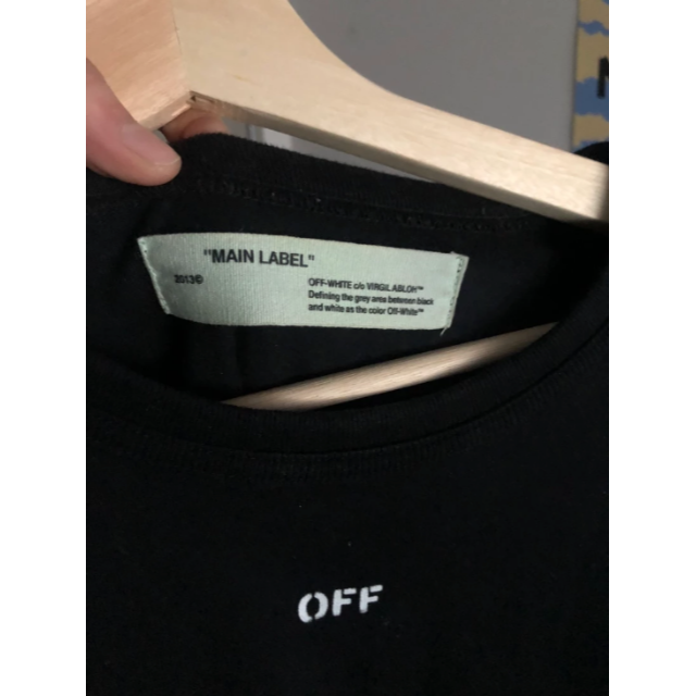 OFF-WHITE DIAGONAL ARROWS LONG SLEEVE