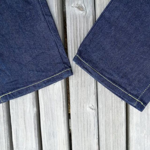 NESTA BRAND(ネスタブランド)のネスタブランド 濃紺刺繍デニムパンツ M メンズのパンツ(デニム/ジーンズ)の商品写真