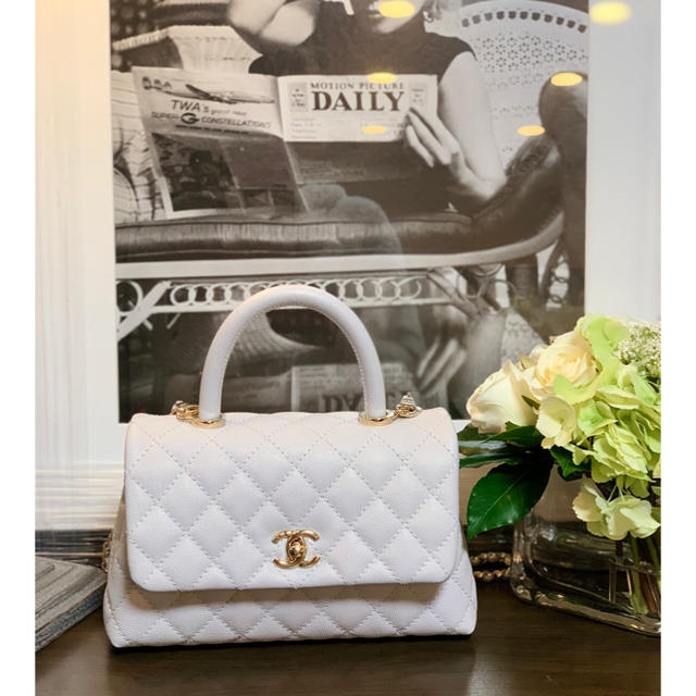 CHANEL(シャネル)の♡ココハンドルミニ♡ レディースのバッグ(ハンドバッグ)の商品写真