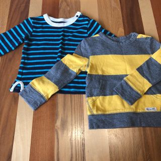 ベビーギャップ(babyGAP)のボーダーロンTセット90(Tシャツ/カットソー)