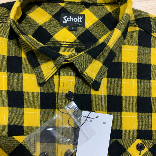 schott(ショット)のschott ネルシャツ　新品 メンズのトップス(シャツ)の商品写真