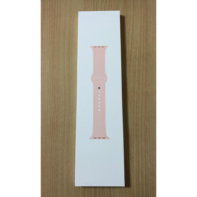 Apple Watch(アップルウォッチ)の☆新品☆Apple Watch 5 Pink Sand Sport Band メンズの時計(ラバーベルト)の商品写真