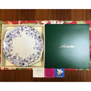 ノリタケ(Noritake)のNoritake■ノリタケ ブルーソレンティーノ■28cmパーティープレート新品(食器)