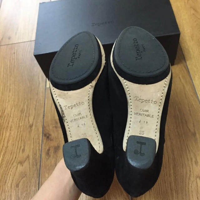 repetto(レペット)のお値下げ！レペット　repetto ヒール　パンプス レディースの靴/シューズ(ハイヒール/パンプス)の商品写真