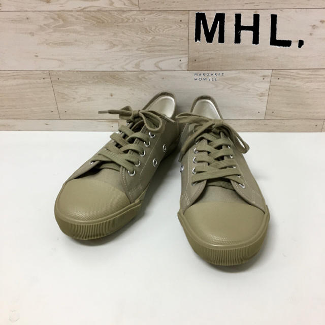 MARGARET HOWELL(マーガレットハウエル)の【MHL.】スニーカー(23) キャンバス ローカット レディースの靴/シューズ(スニーカー)の商品写真