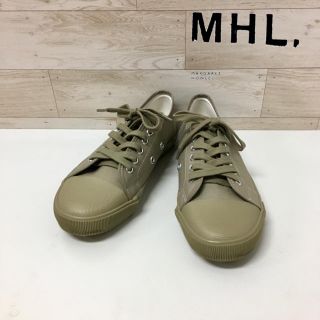 マーガレットハウエル(MARGARET HOWELL)の【MHL.】スニーカー(23) キャンバス ローカット(スニーカー)