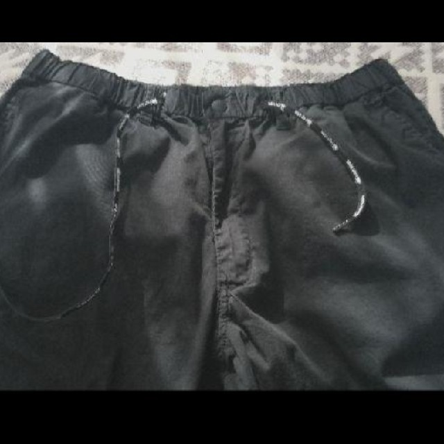 FIRST DOWN パンツ ゴム ブラック ファーストダウン メンズのパンツ(ワークパンツ/カーゴパンツ)の商品写真