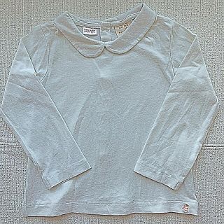 ザラキッズ(ZARA KIDS)のザラベイビー　ロンT トップス　白　98センチ(Tシャツ/カットソー)