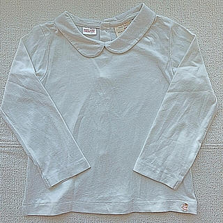 ザラキッズ(ZARA KIDS)のザラベイビー　ロンT トップス　白　98センチ(Tシャツ/カットソー)