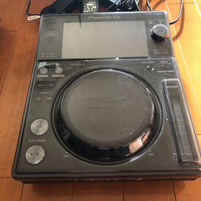 Pioneer(パイオニア)の値下げ不可 Pioneer DJ XDJ-700 ② 専用カバー付 楽器のDJ機器(CDJ)の商品写真