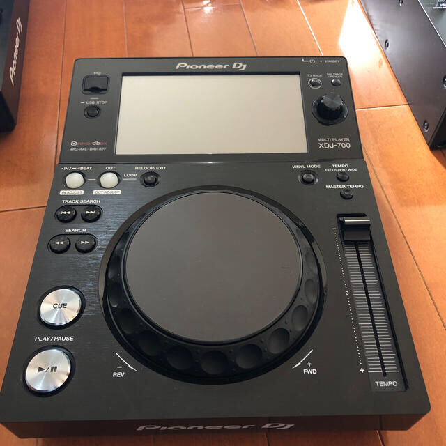 Pioneer(パイオニア)の値下げ不可 Pioneer DJ XDJ-700 ② 専用カバー付 楽器のDJ機器(CDJ)の商品写真