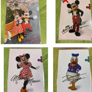 ディズニー(Disney)のあむ様専用　ディズニー クリアファイル ４枚セット　バラ売り可(クリアファイル)