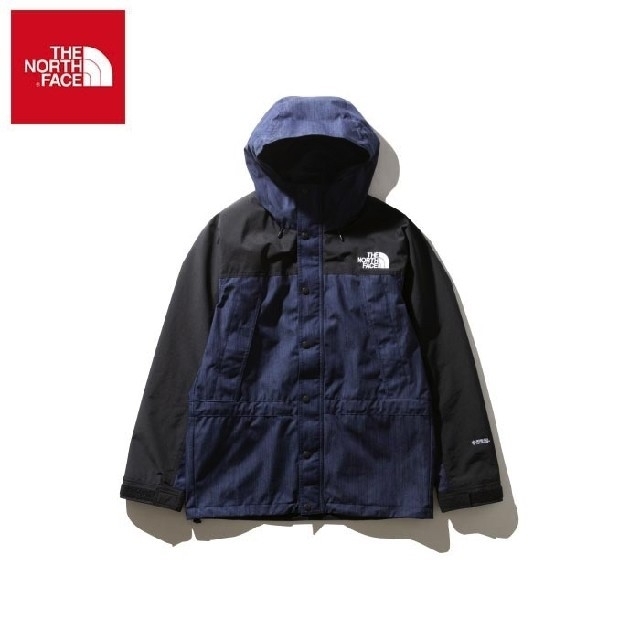 the north face mountain light denim S160-170cm胸囲