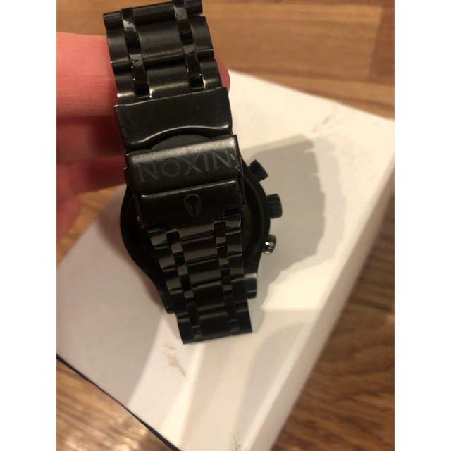 NIXON 腕時計 黒の通販 by てーーーん's shop｜ニクソンならラクマ - nixon 38-20 在庫HOT