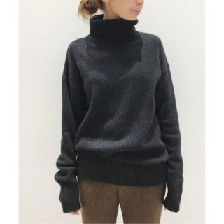 アパルトモンドゥーズィエムクラス(L'Appartement DEUXIEME CLASSE)のTL'Appartement・T/N Basic KnitT・ブラック(ニット/セーター)