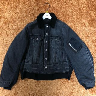 sacai デニムボアジャケット