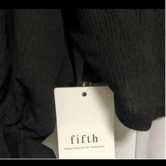 fifth(フィフス)のバックシャンブラウス fifth レディースのトップス(シャツ/ブラウス(長袖/七分))の商品写真