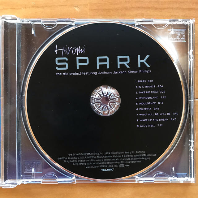 ◾️上原ひろみ　SPARK エンタメ/ホビーのCD(ジャズ)の商品写真