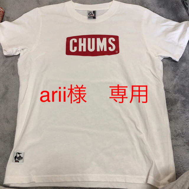 CHUMS(チャムス)のチャムス　白T レディースＬサイズ レディースのトップス(Tシャツ(半袖/袖なし))の商品写真