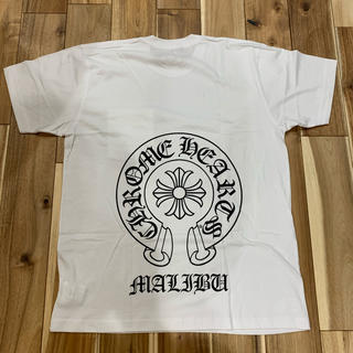 クロムハーツ(Chrome Hearts)の新品 レア クロムハーツ マリブ限定 ホワイト Tシャツ サイズL(Tシャツ/カットソー(半袖/袖なし))