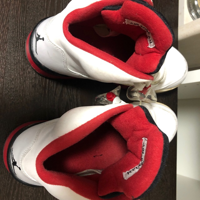 Supreme(シュプリーム)のair jordan5　FIRE RED メンズの靴/シューズ(スニーカー)の商品写真