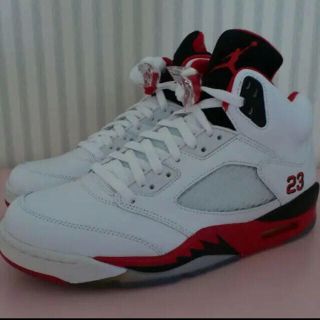 シュプリーム(Supreme)のair jordan5　FIRE RED(スニーカー)