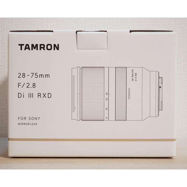 おまけ付き！TAMRON 28-75mm F2.8 For Sony Eマウントカメラ