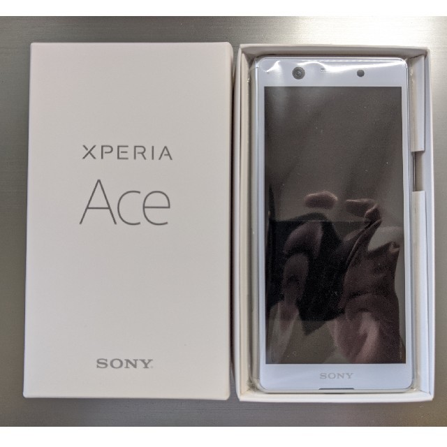 【新品】Xperia Ace White 64GB SIMフリースマートフォン本体