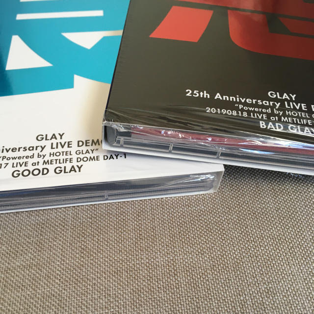 GLAY　25th　Anniversary LIVE 良　悪　DVDセット エンタメ/ホビーのDVD/ブルーレイ(ミュージック)の商品写真