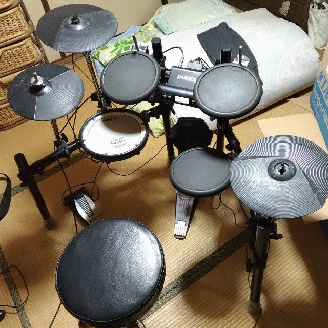 Roland V-DRAM 電子ドラム TD-4 品 - 電子ドラム